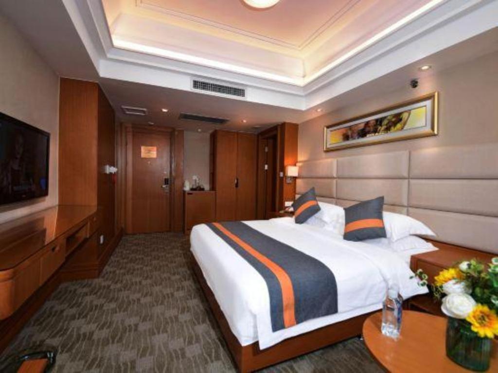 Golden Sea View Hotel Haikou ไหโขว่ ภายนอก รูปภาพ