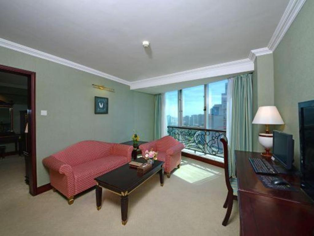 Golden Sea View Hotel Haikou ไหโขว่ ภายนอก รูปภาพ
